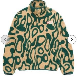 NWOT Parks Project Yellowstone Geysers Trail Sherpa Fleece unisex sz small